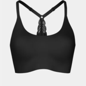 Knix Black Lace Back Bralette size s